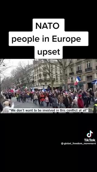 NATO people in Europe upset
