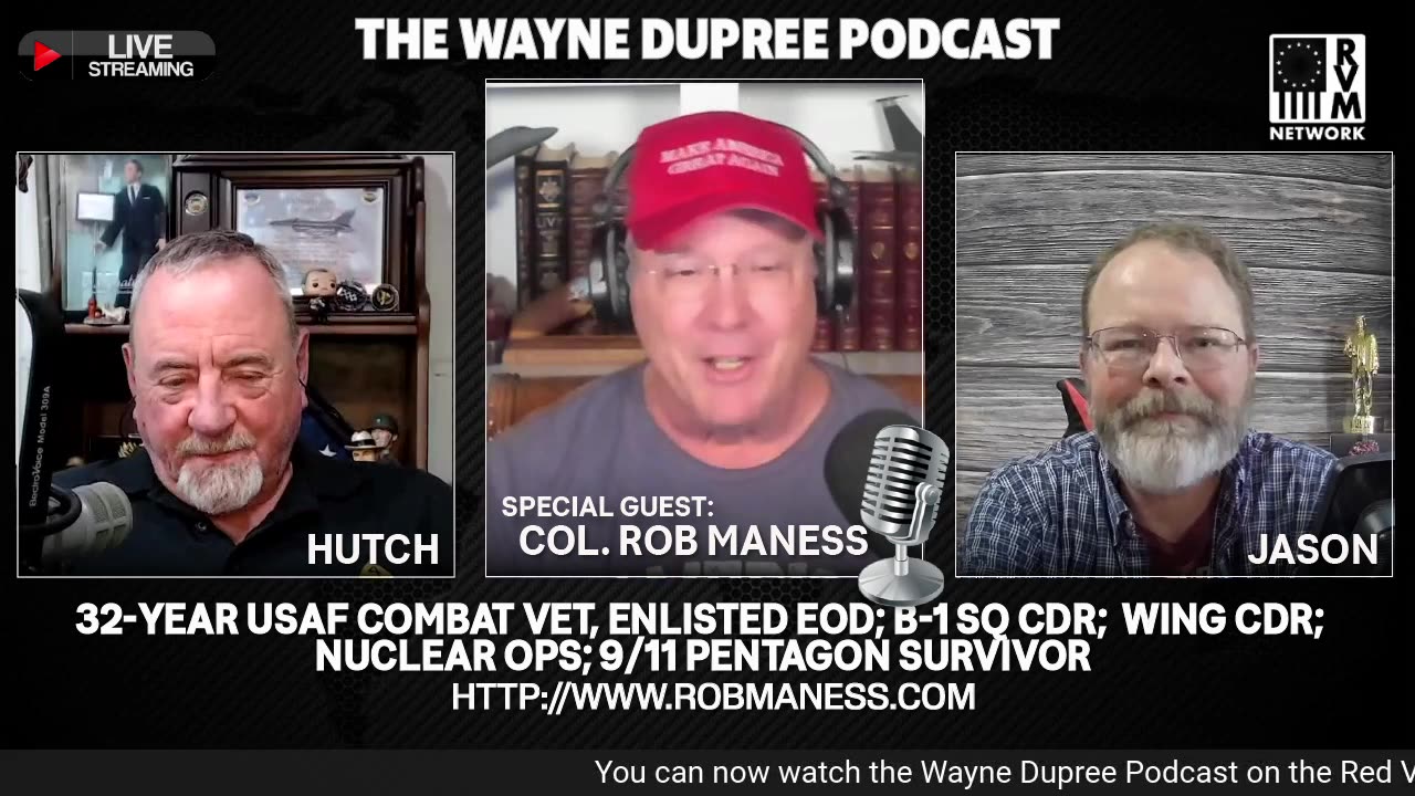 Special Guest: Col (Ret) Rob Maness