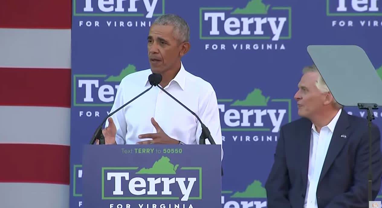 Barack Obama Signals That Democrats Intend to Cheat in the Virginia Governor's Election