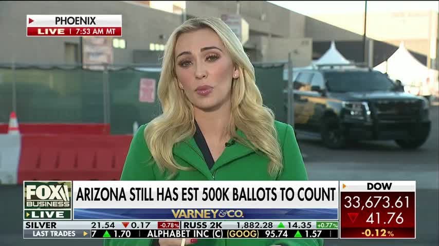 Arizona still has an estimated 500,000 ballots to count