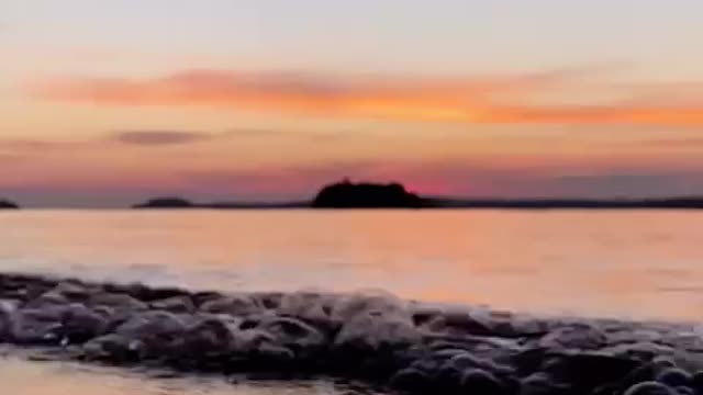 Evening Beach sunset🌅