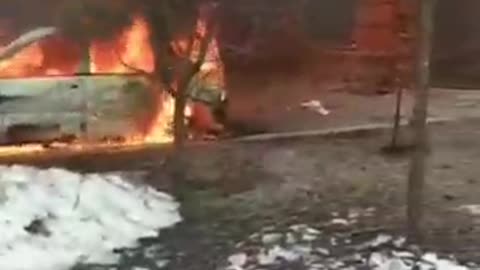 Fire in Kharkov