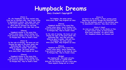 Humpback Dreams Song