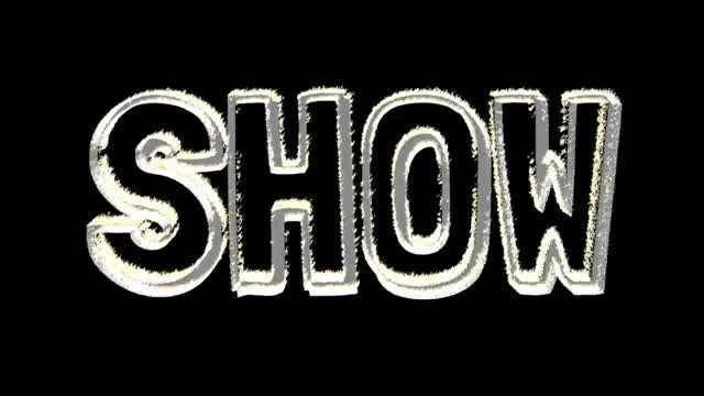 Welcome To The Show Sound Effect and letters