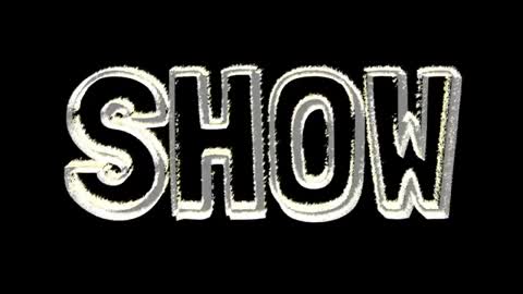 Welcome To The Show Sound Effect and letters