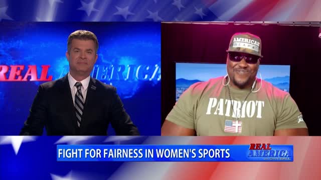 REAL AMERICA -- Dan Ball W/ MAGA Hulk, The Left Compares Legends To Men In Women's Sports, 3/23/22