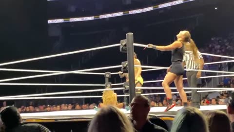 Aliyah vs Ronda Rousey Shayna Baszler - Québec City