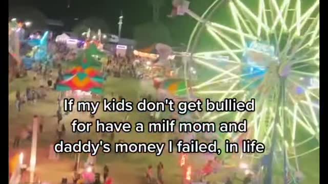 If my kids don't get bullied for have a milf mom and daddy's money I failed, in life