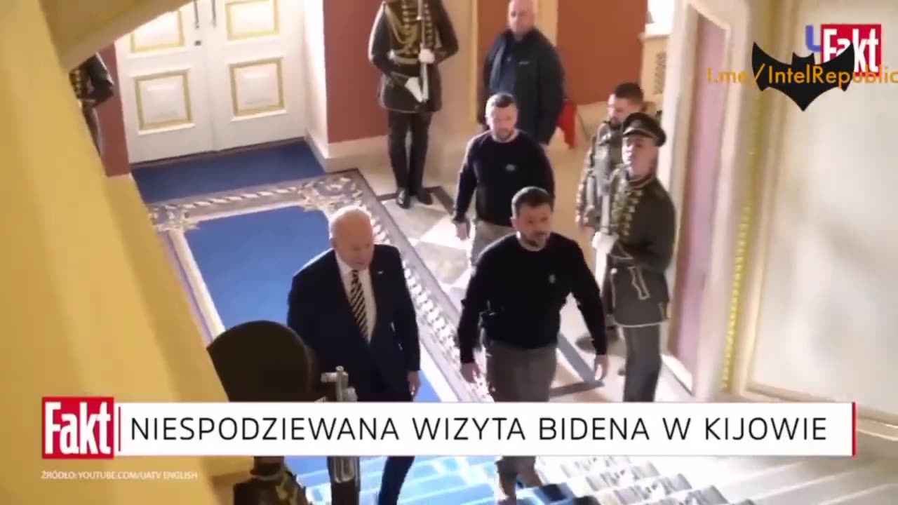 Polish television captures the body double of Ukrainian President Volodymyr Zelenskyy