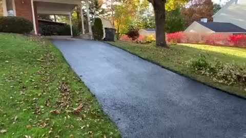 Professional Asphalt Spray Sealing: “The Hillside One” Top Coats Pavement Maintenance