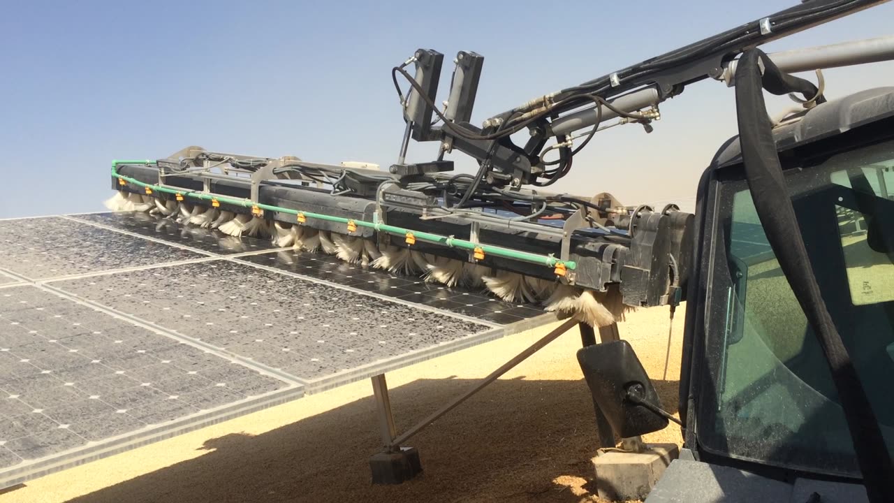 Solar Cleaner machine
