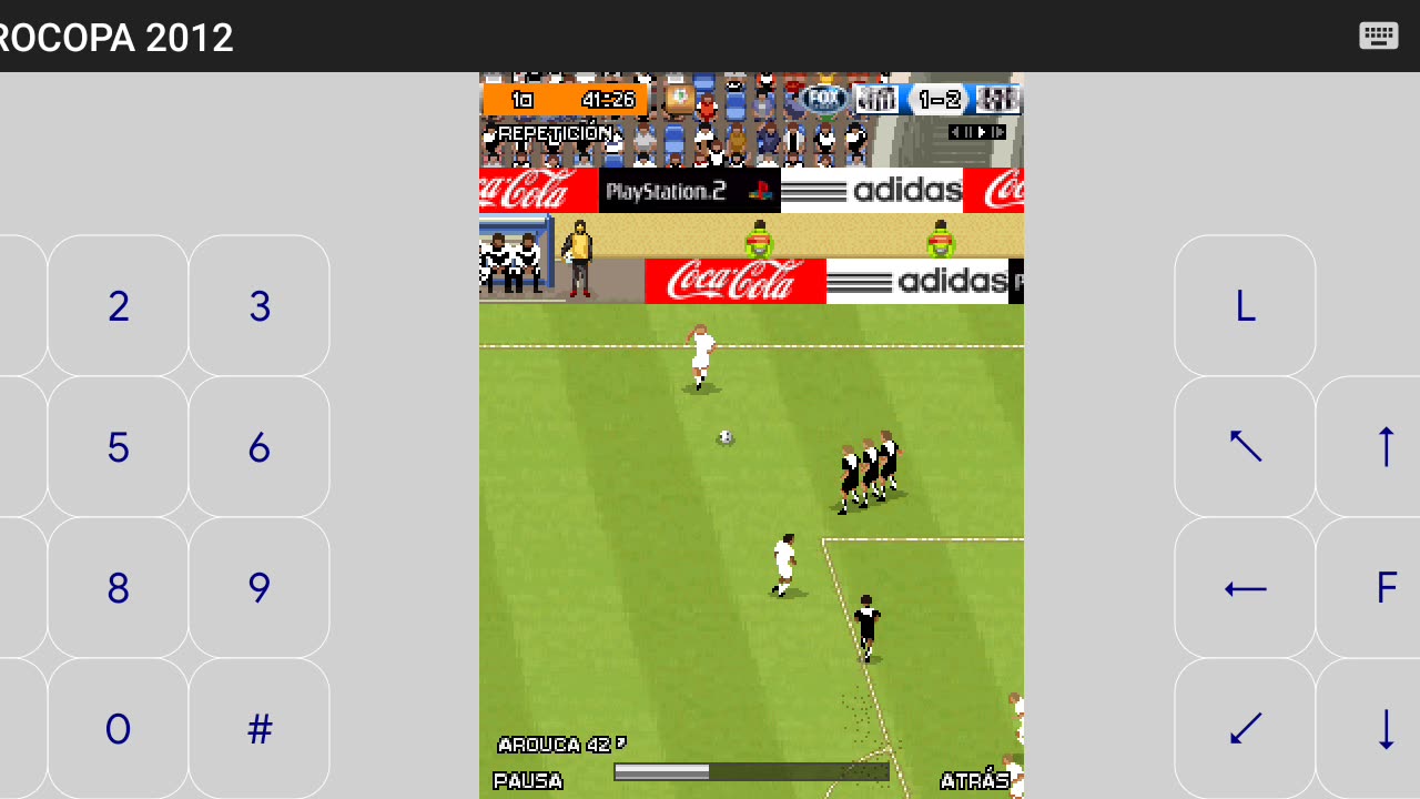 Amistoso Santos x Ponte Preta - Pes Java 2012 - Modo Difícil