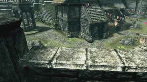 The Elder Scrolls 5 Skyrim Female Orc Karen D'Orc Part 88