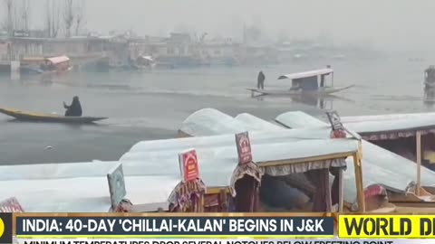 Chilai Kalan: India's Harshest Winter Hits Kashmir