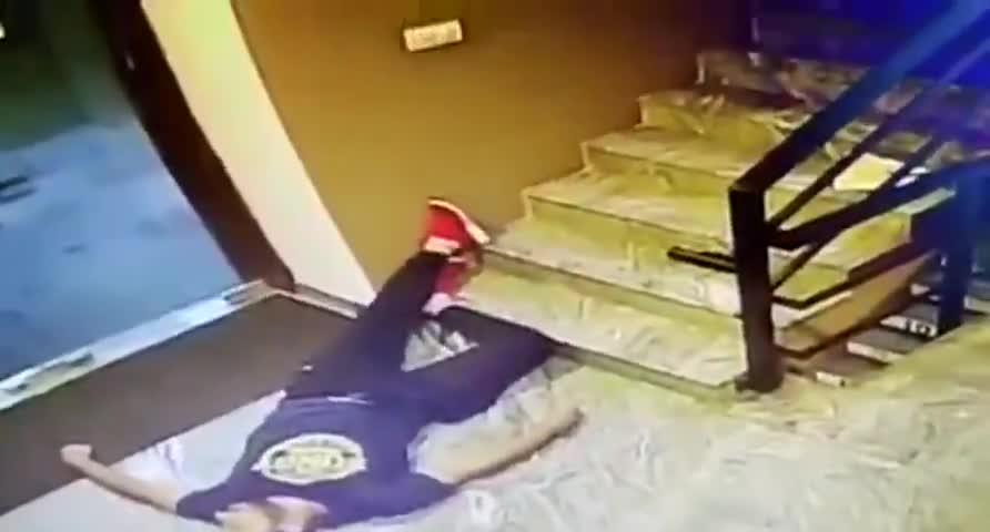 Fit Young Man Gets Vaccine- Camera Records His HEART ATTACK At Gym - 9-15-21