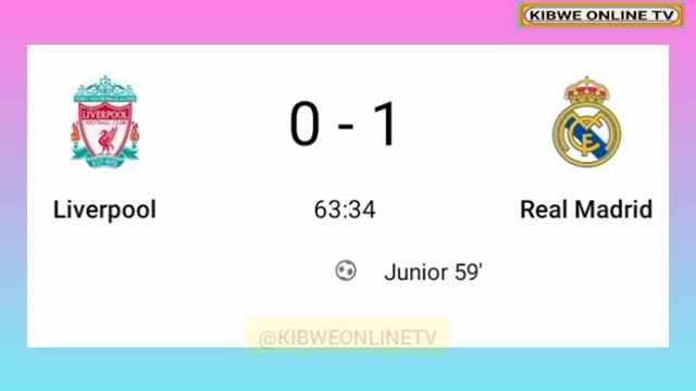 Real Madrid Liverpool final 2022