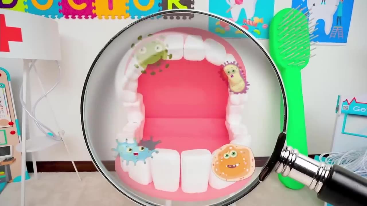Dental baby tutorial #Dental #dentist #game #baby #tutorial