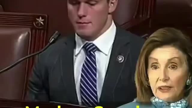 Nancy Pelosi getting ripped to shreds by House Republican!!!