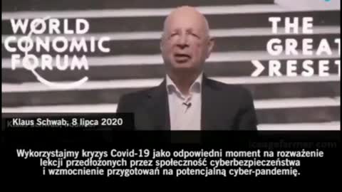 KLAUS SCHWAB O CYBERATAKU.