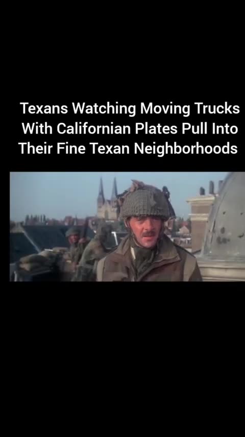 Texans Watching Californians Move In.....