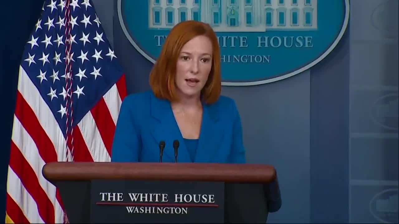 Psaki is asked if Biden has any mistakes that he wants to learn from.