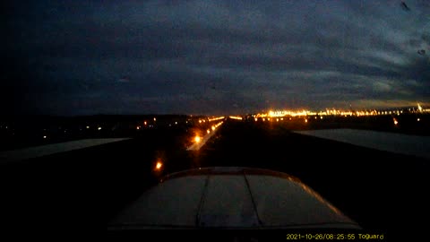 PA22/20 landing ANC RW33 early morn, On my way to work!