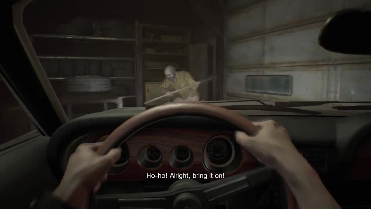Resident Evil 7 - Jack Garage fight