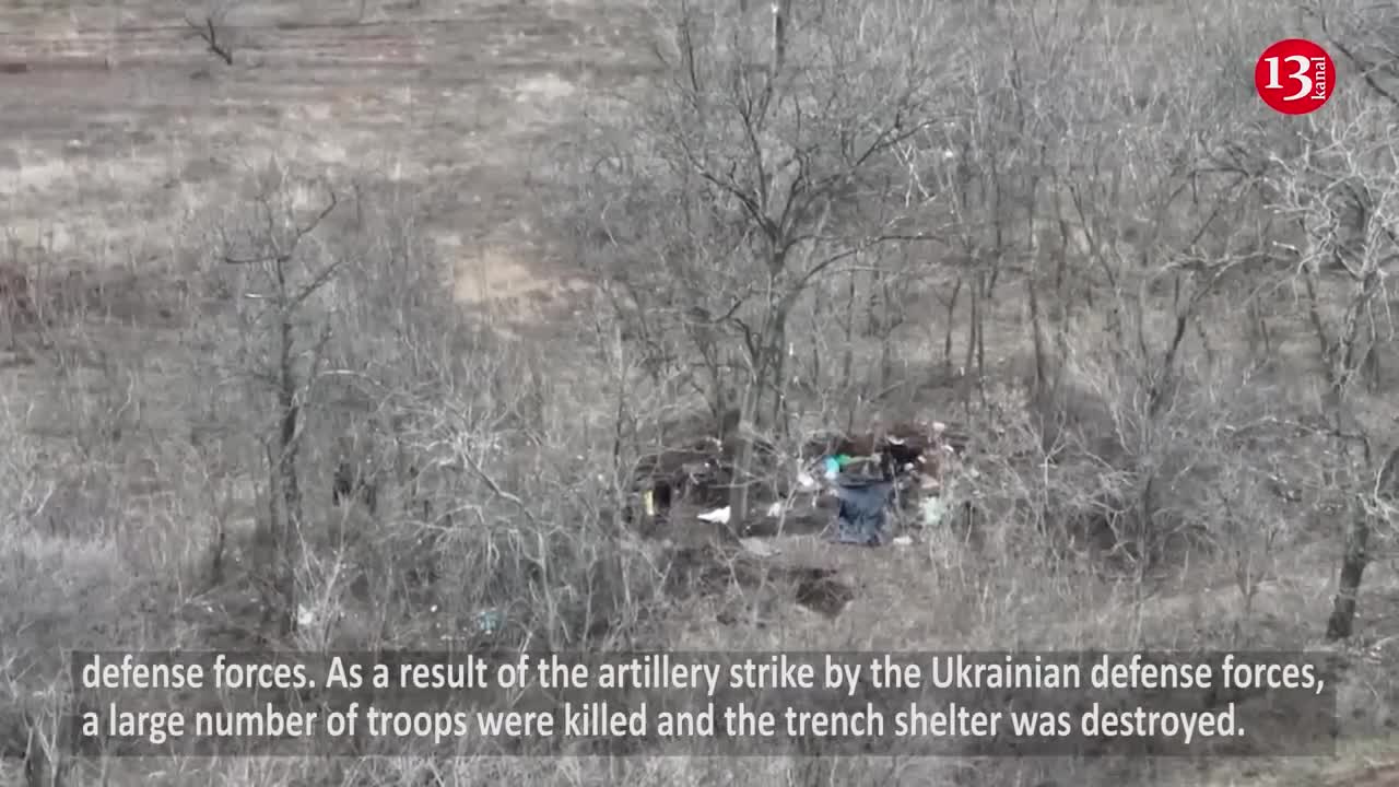 Russians transporting their belongings to Bakhmut in cars, were targeted by artillery fire