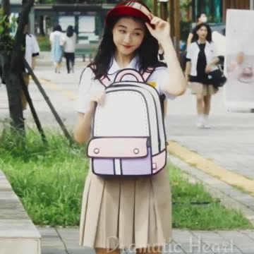 Korean Cute School Girl