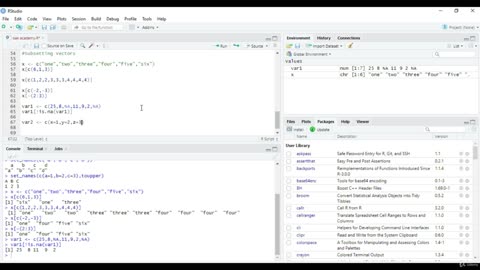 Python Full Course - Chapter 21 - 7. Subsetting Vectors in R