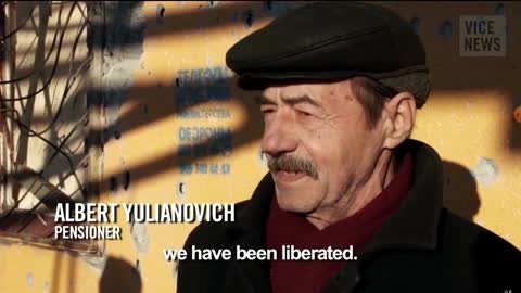 Ukraine war. Opinion from locals after separatist take control