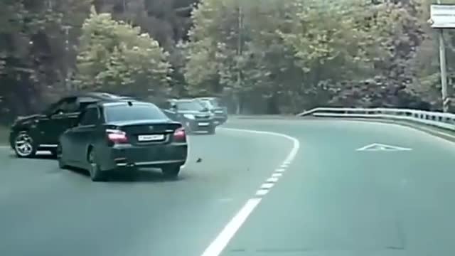 Reckless Driver Gets Instant Karma