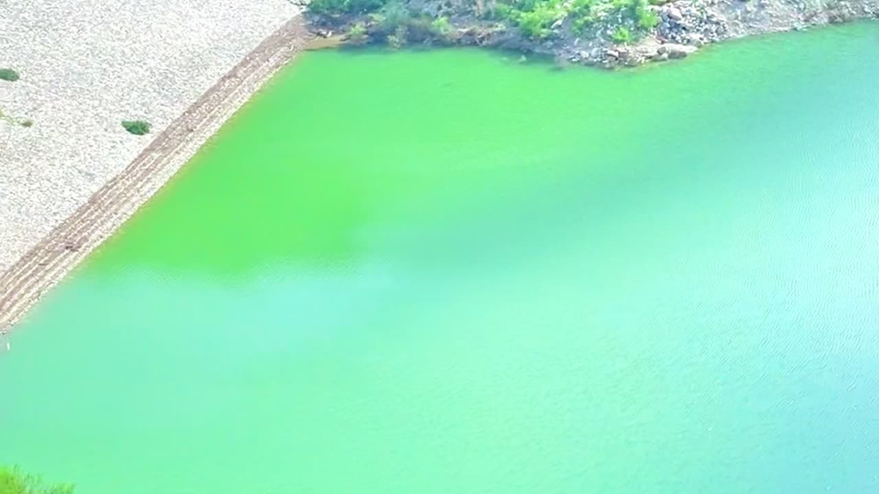 Beautiful view water and mountain