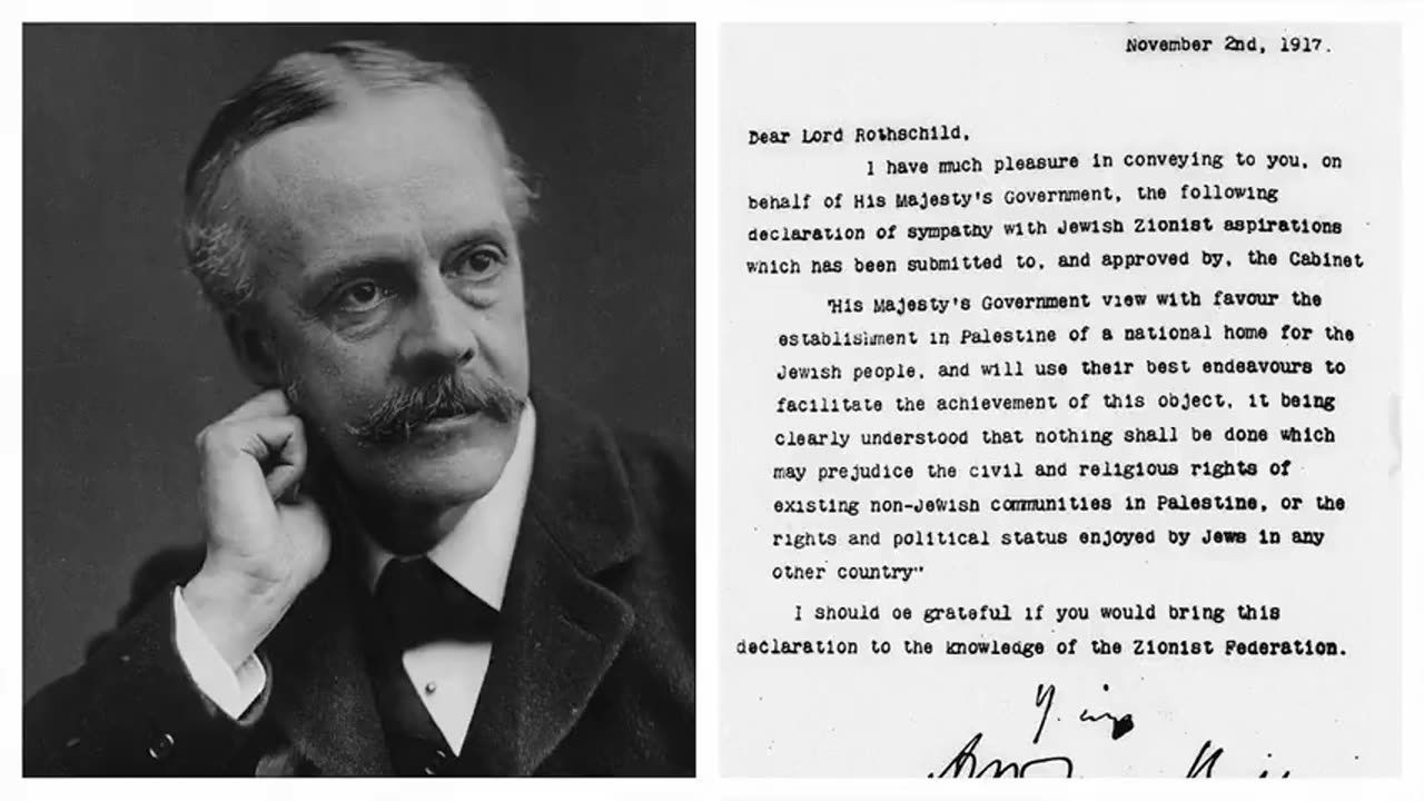 In the Name of Zion - Part 1 - The Rothschild Declaration