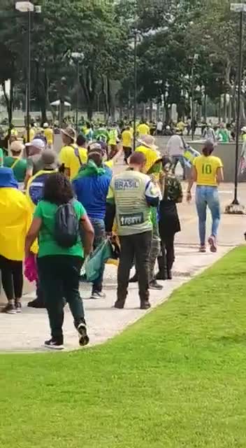 Brazilian Police Attempted Murder On Patriots Peacefully Protesting Election Fraud