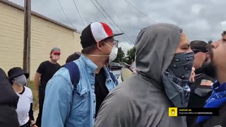 Antifa Vs Bikers