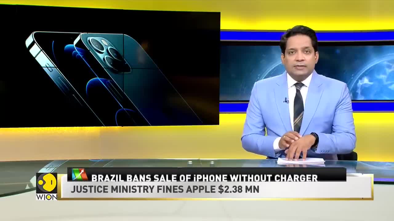 Apple to challenge ban on selling iPhones without chargers in Brazil | WION Business News