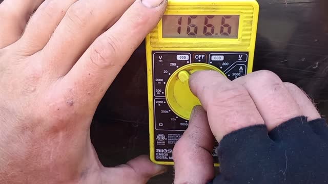 When the ohms tells you something is off