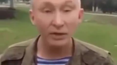 Russian soldier mocking Putin