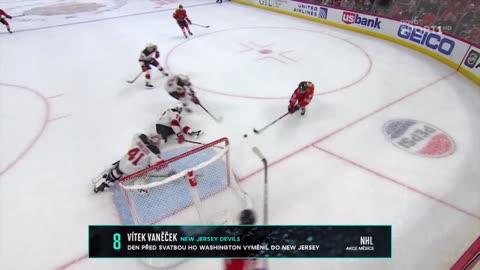 Vítek Vaněček a jeho zákrok roku NHL 2023