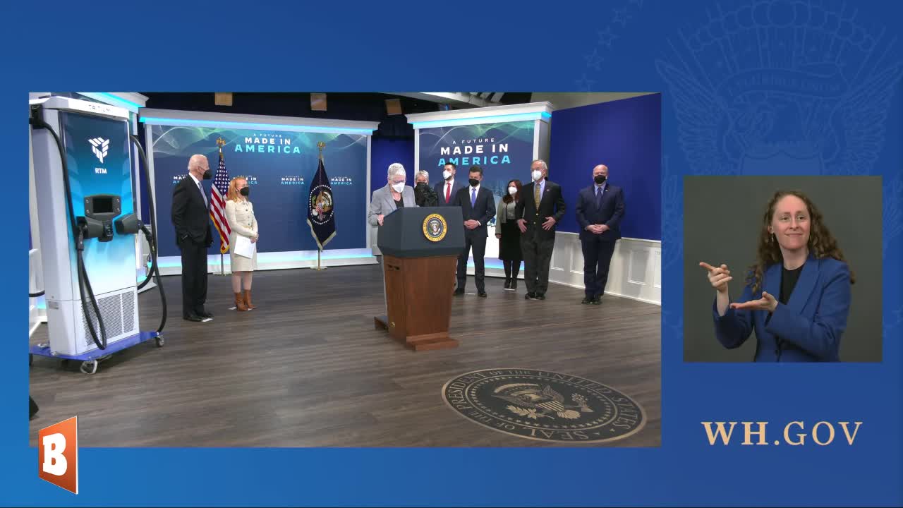 LIVE: President Biden Gives Remarks on Manufacturing...