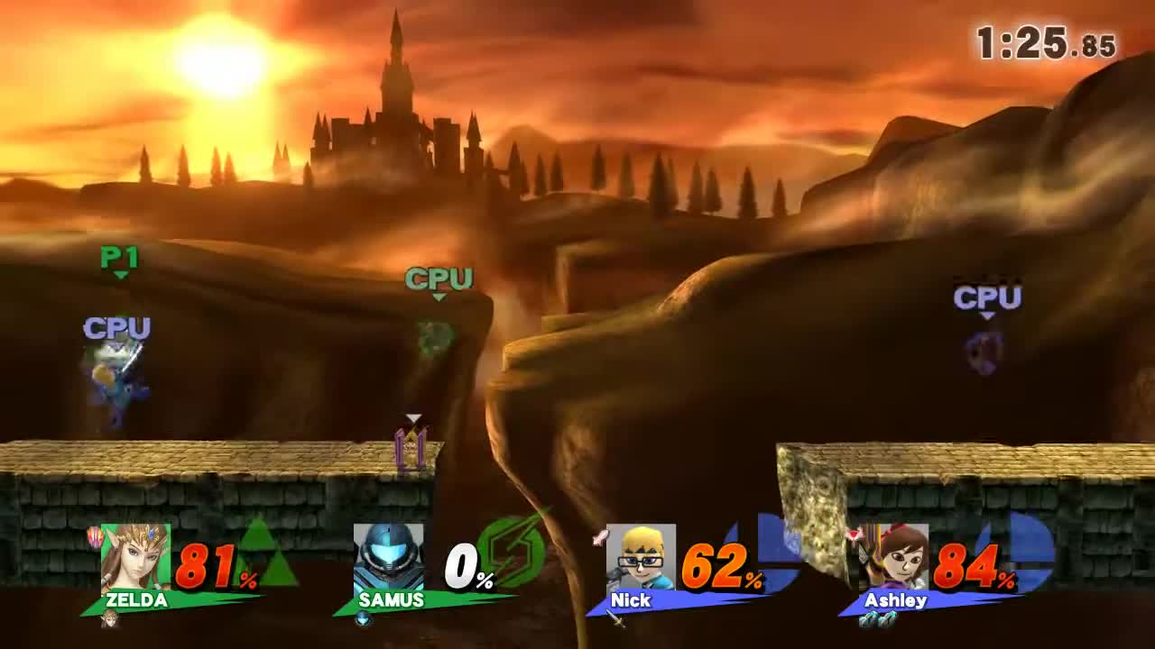 Super Smash Bros 4 Wii U Battle56