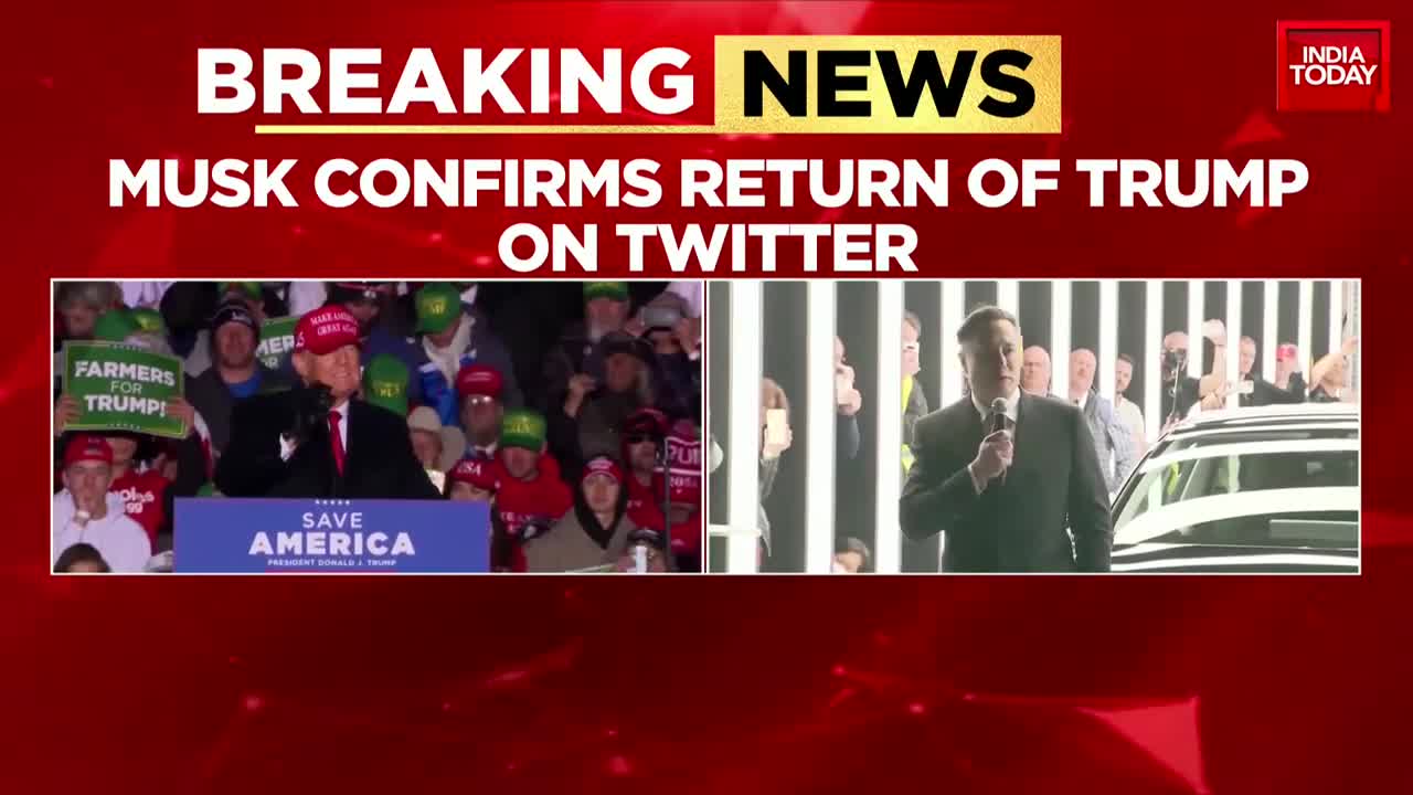 Elon Musk Restores Former US President Donald Trump's Twitter Account After Opinion Poll