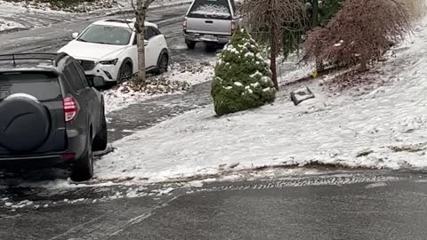 Car Ice Rink