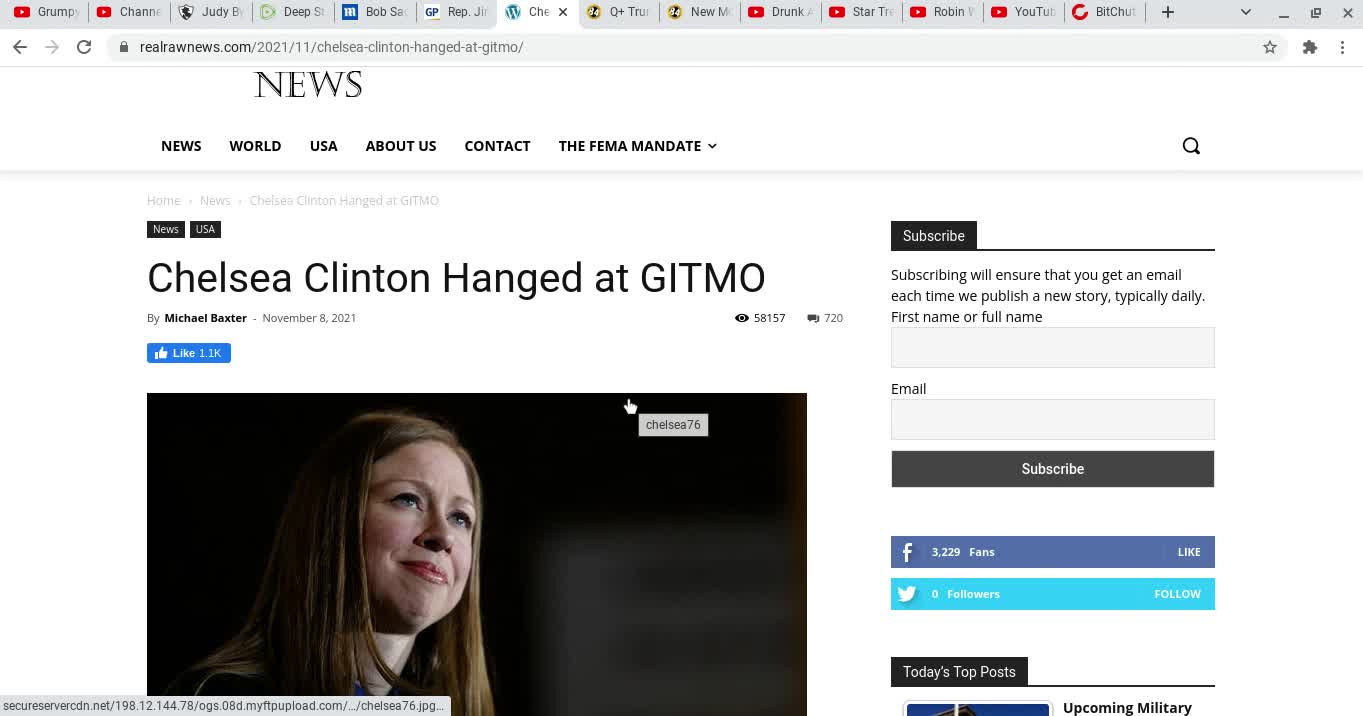 Chelsea Clinton Executed