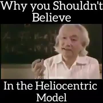 Why YOU Shouldn't Believe in the HELIOCENTRIC Model?