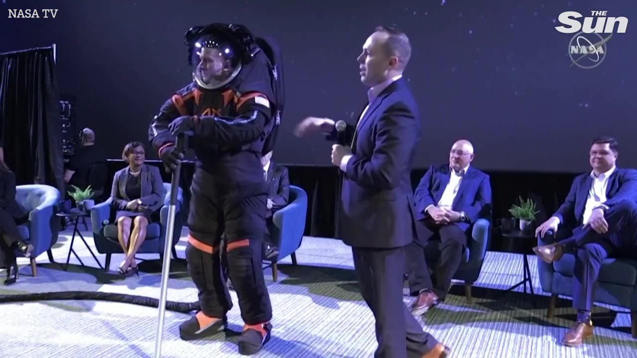 NASA unveils new spacesuit for Moon surface mission