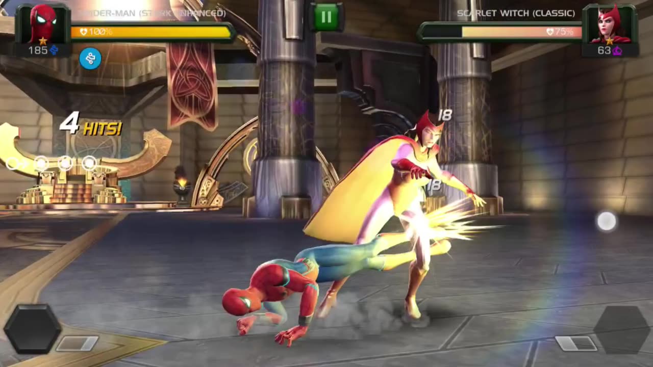 "Marvel Comtest of Champion" Game Video 1