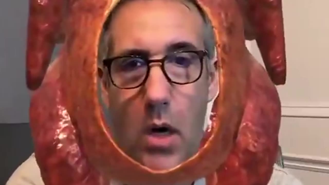 Michael Cohen getting trolled during livestream.