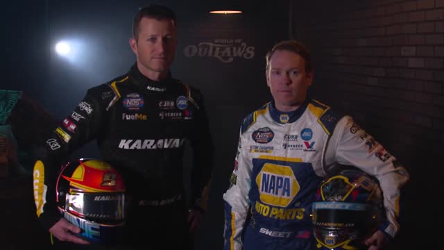 Kasey Kahne and Brad Sweet World of Outlaws video